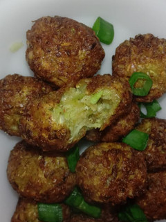 A picture of Cabbage fritters.