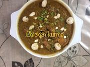 A picture of spicy chicken korma