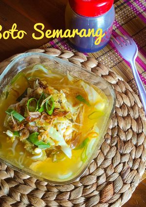 Foto resep 249. Soto Semarang