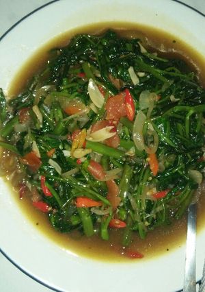 Foto resep Cah kangkung ala seafood
