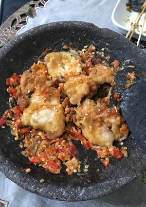 Foto resep Ayam Geprek Sambel Bawang Simpel