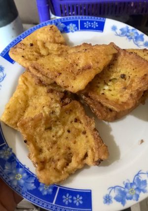 Foto resep ROTI TELOR GORENG (CEMILAN #DIRUMAHAJA)