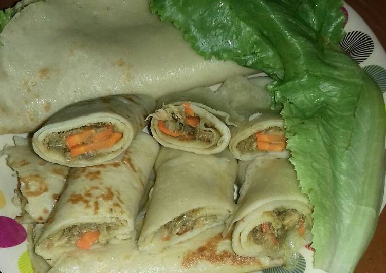 Savoury crepes