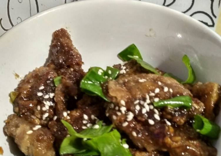 Resep Mongolian Beef ala ala 😊😊 yang Bisa Manjain Lidah