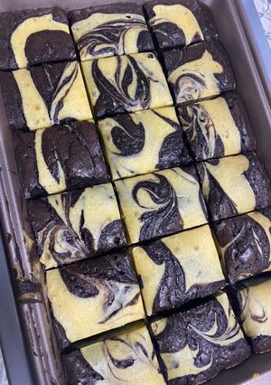 Foto resep Brownies cheese cake