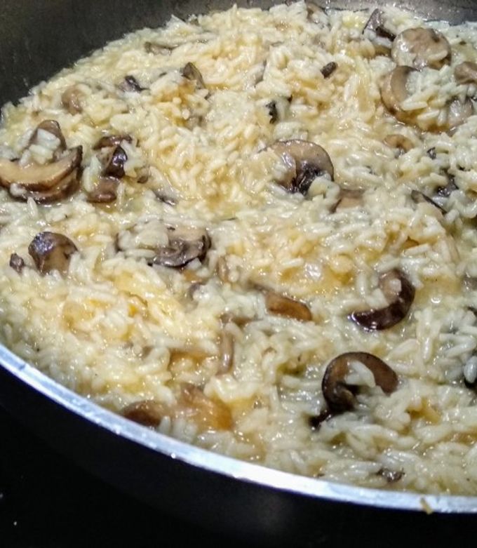 Una foto de Risotto Funghi