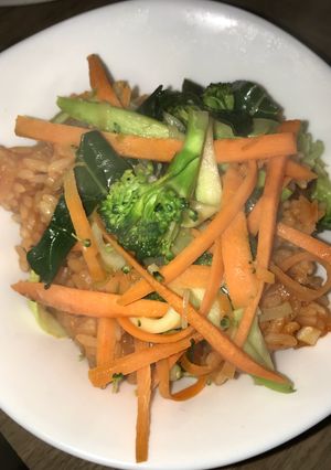 Una foto de Arroz a la Italiana con verduras