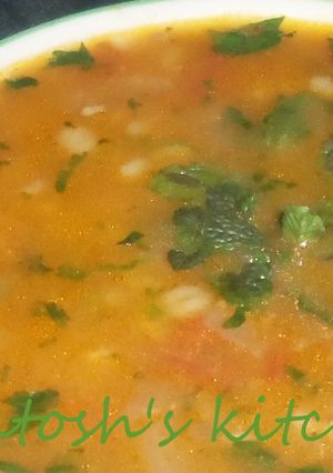 A picture of Barley soup.