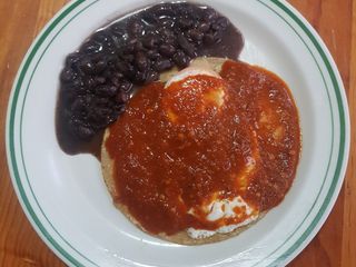 Huevo ranchero dietético