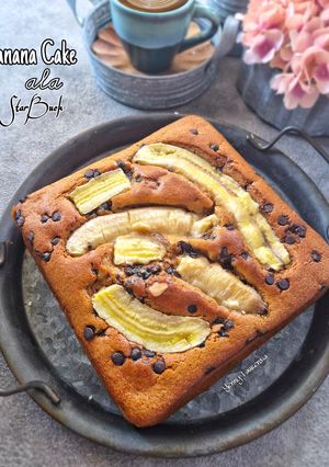 Foto resep Banana Cake Ala Starbucks