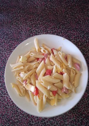 Una foto de Ensalada fría de fideos