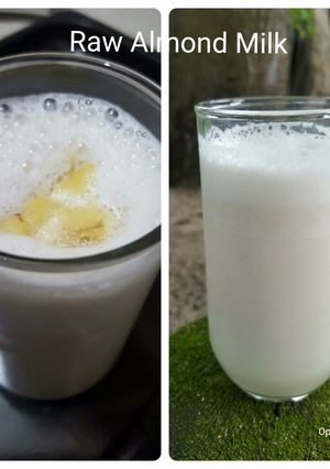Foto resep Susu Almond (Raw Almond Milk)