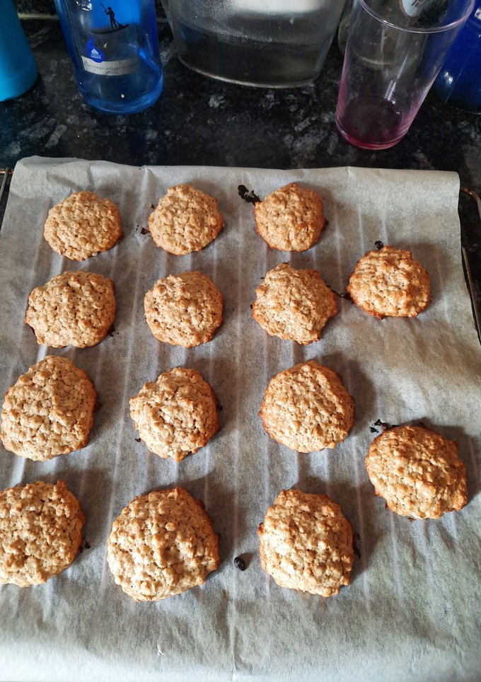 Una foto de Galletas de avena facilísimas