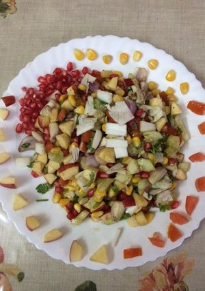 A picture of Colourful salad.