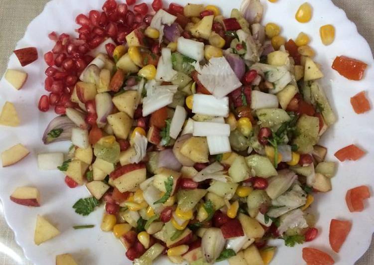 Steps to Prepare Homemade Colourful salad