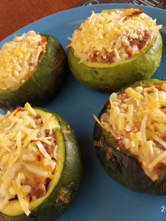 Una foto de Zapallitos rellenos