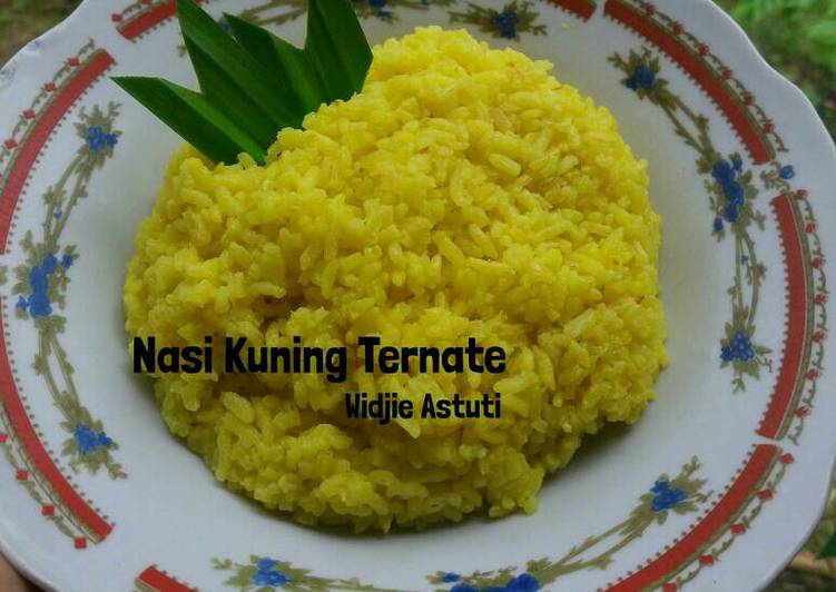 Resep Nasi Kuning Ternate Oleh Widjie Astuti Cookpad