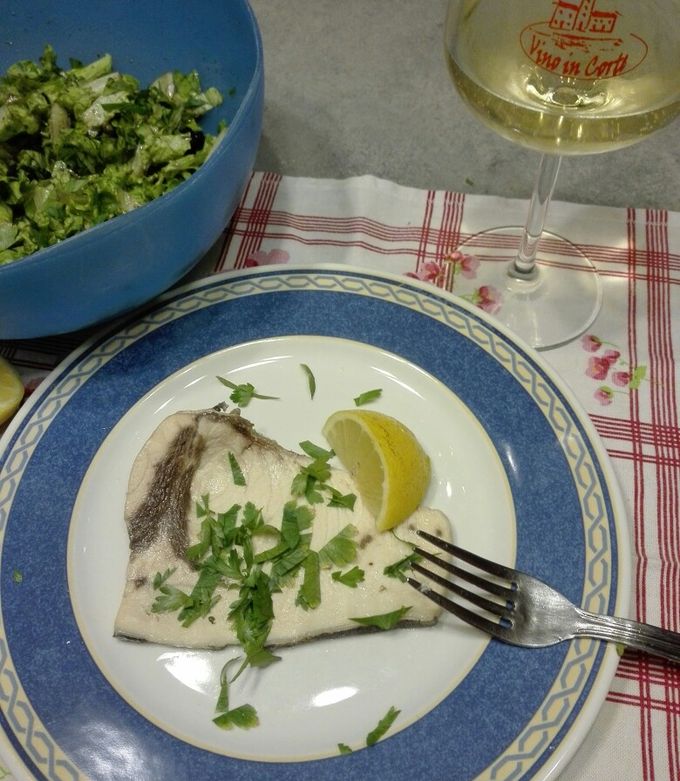 Foto di Pesce spada al vino bianco