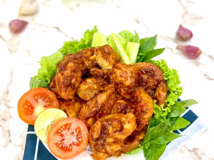 Cara Bikin Ayam Panggang Bumbu Rujak (Resep Mba Endang JTT) Anti Gagal