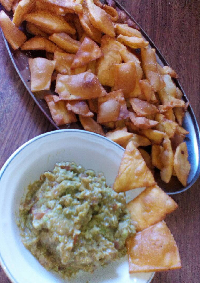 Una foto de Nachos caseros🍟