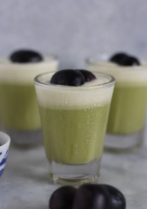 Foto resep Greentea Panna Cotta