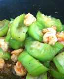 Mướp xào tôm nõn