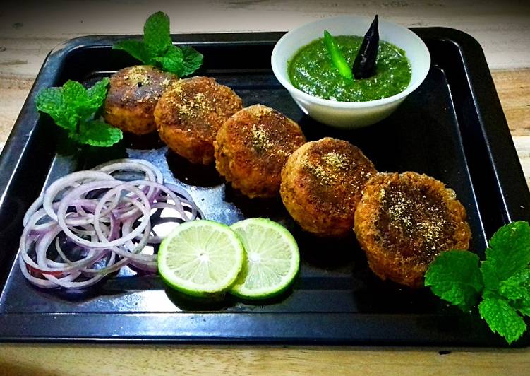 Easiest Way to Make Super Quick Homemade Hyderabadi Chicken Shikampuri Kebab