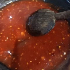 Pizza sauce A picture of Pizza sauce.
