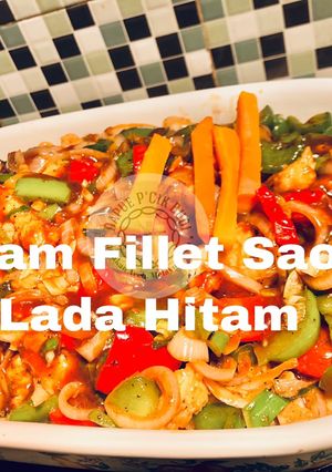 Foto resep Ayam Fillet Lada Hitam (Oriental)