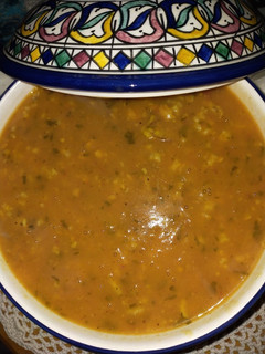 صورة لوصفة الحريرة المغربية