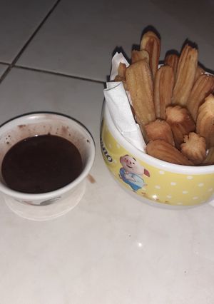 Foto resep 24. Churos with Choco Sauce