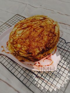 Banana pancake ainihin hoton girkin