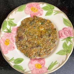 A picture of Gluten-free Missi Veggie Paratha { Good For Weight Loss }.