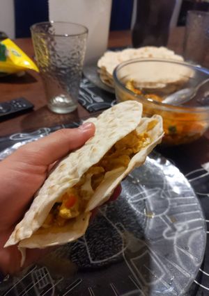 Una foto de Tacos de pollo