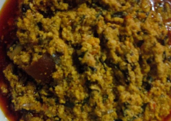 Recipe of Any-night-of-the-week Fried egusi soup