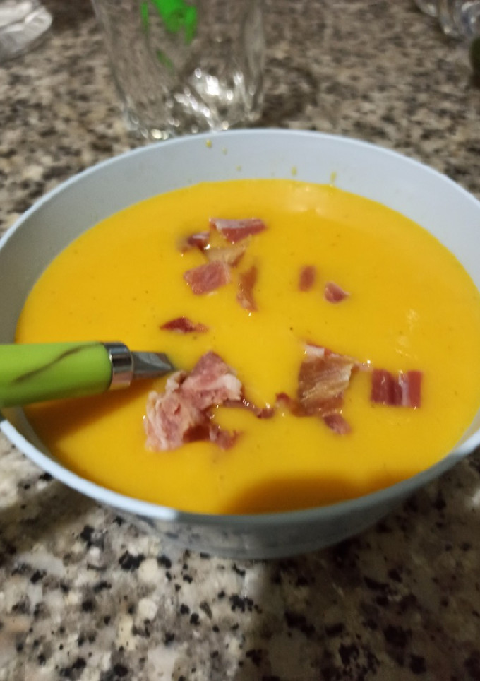 Una foto de Crema de calabaza Mambo