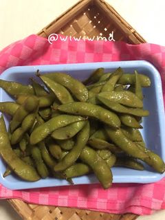 Foto resep Edamame rebus yang sehat