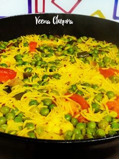 मटर पुलाव (matar pulao recipe in Hindi) रेसिपी मुख्य फोटो