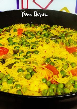 मटर पुलाव (matar pulao recipe in Hindi) रेसिपी मुख्य फोटो