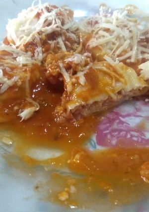 Una foto de Sorrentinos de jamón, queso y ricota