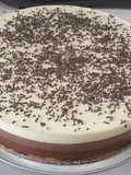 Tarta de 3 chocolates en MyCook