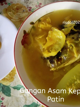 Cara Gampang Membikin Resep Gangan Asam Kepala Patin yang  Bikin Ketagihan Anti Ribet, Menggugah Selera