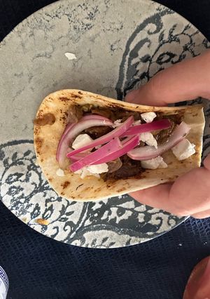 Una foto de Tacos de Carne de Añojo