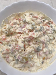 Una foto de Ensaladilla Rusa estilo búlgaro