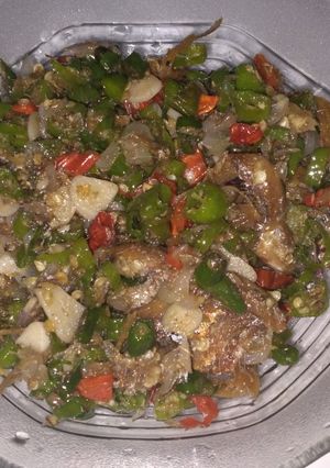 Foto resep Oseng ikan asin bulu ayam