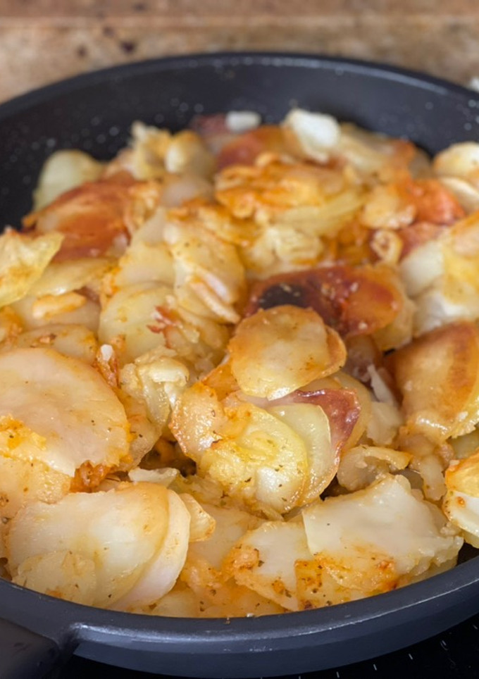 Una foto de Patatas en adobillo o al pimentón