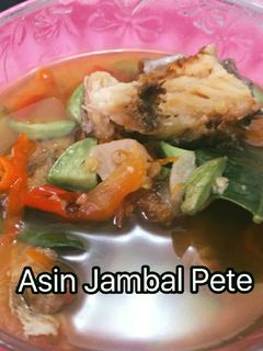 Foto resep Tumis Asin Jambal + Pete