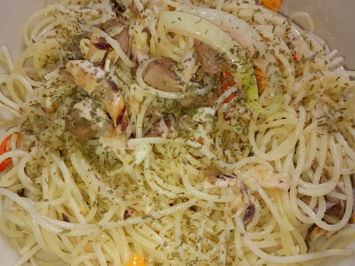 Cara Gampang Menyiapkan Spaghetti Tuna Aglio Olio Anti Gagal