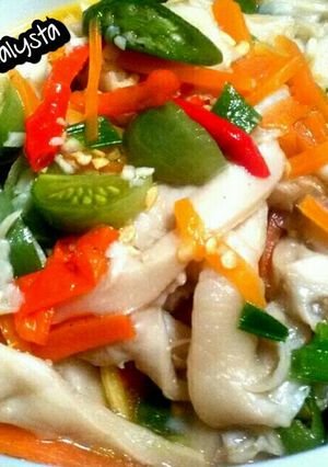 Foto resep Tumis jamur pedas #feat wortel