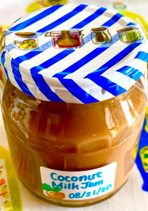 A picture of Coconut Milk Jam.